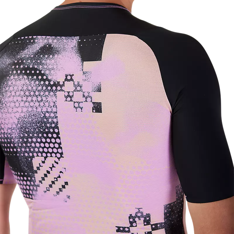 Fox Racing Flexair Ascent Short Sleeve MTB Jersey - Pulse - Desert Rose