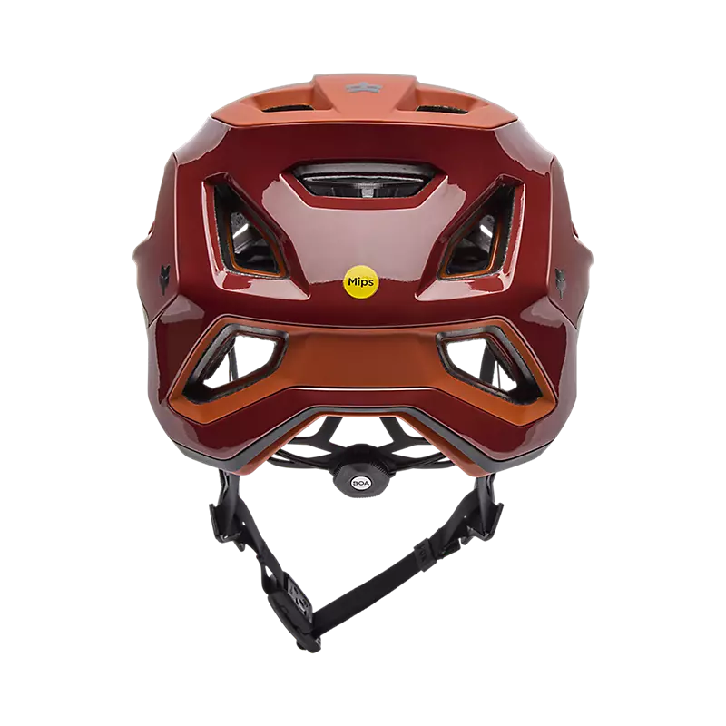 Fox Racing Speedframe RS MTB Helmet - Paranoid - Rust