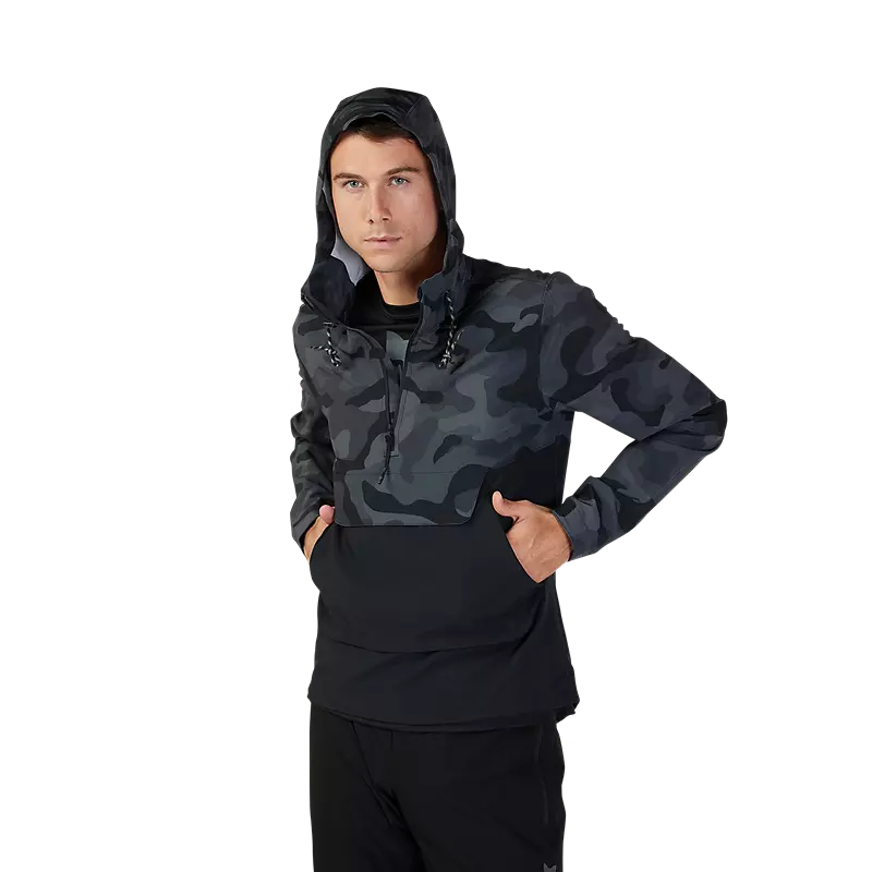 Fox Racing Ranger Wind Pullover - Black Camo