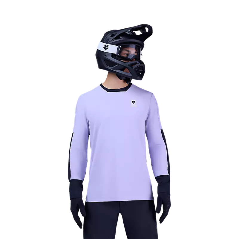 Fox Racing Defend Thermal Long Sleeve MTB Jersey - Lilac