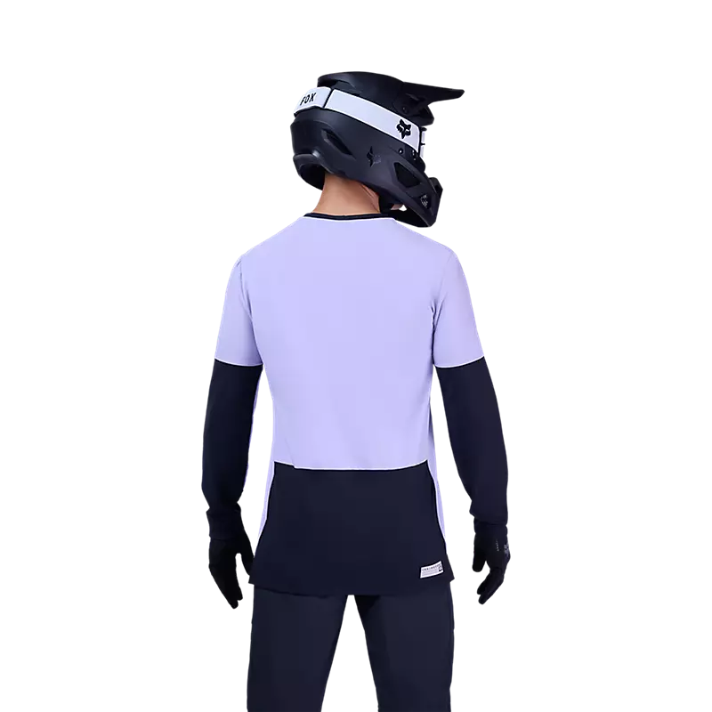 Fox Racing Defend Thermal Long Sleeve MTB Jersey - Lilac