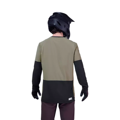 Fox Racing Defend Thermal Long Sleeve MTB Jersey - Adobe