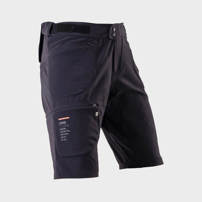 Leatt Trail 6.0 Cargo MTB Short - Ghost Black
