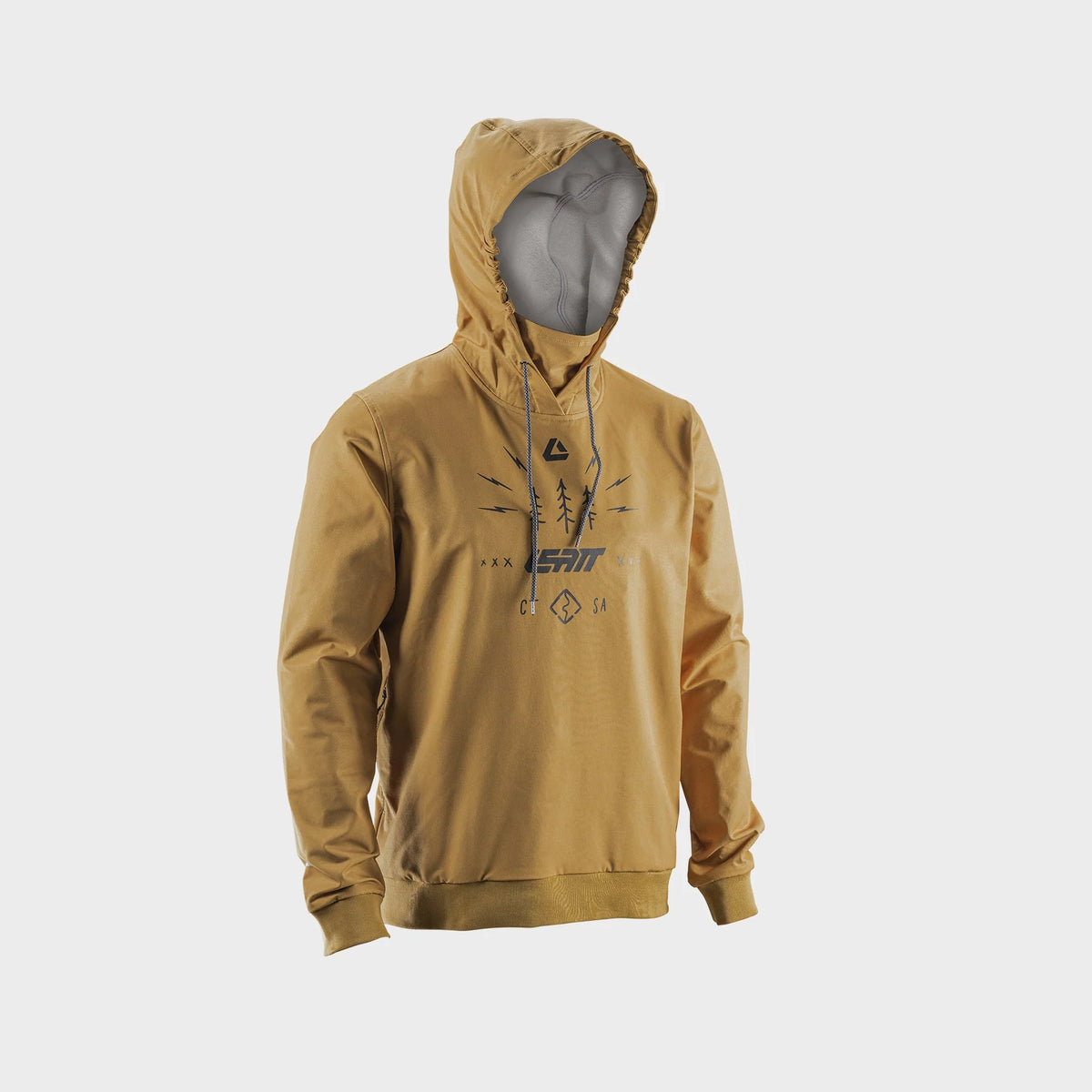 Leatt ThermaFlow 3.0 Hoodie - Brass Brown