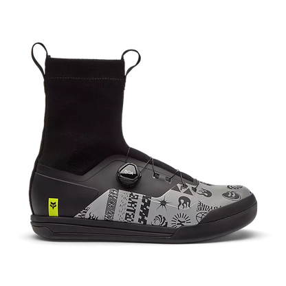 Fox Racing Union All Weather Flat Pedal MTB Shoe - Lunar - Black