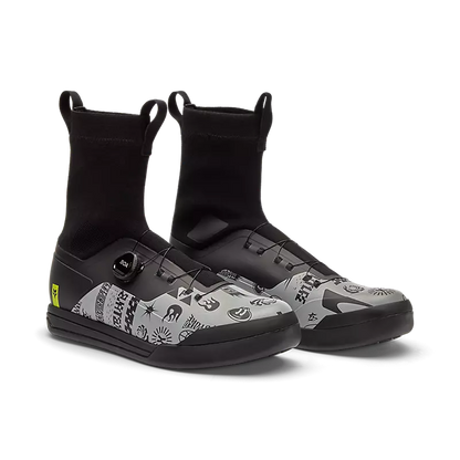 Fox Racing Union All Weather Flat Pedal MTB Shoe - Lunar - Black