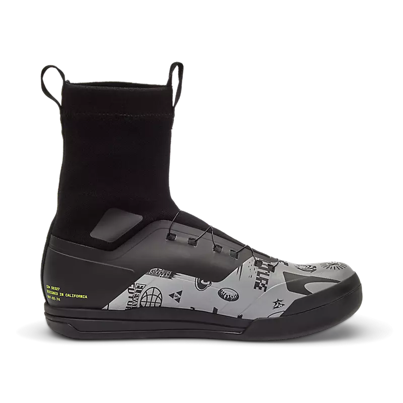 Fox Racing Union All Weather Flat Pedal MTB Shoe - Lunar - Black