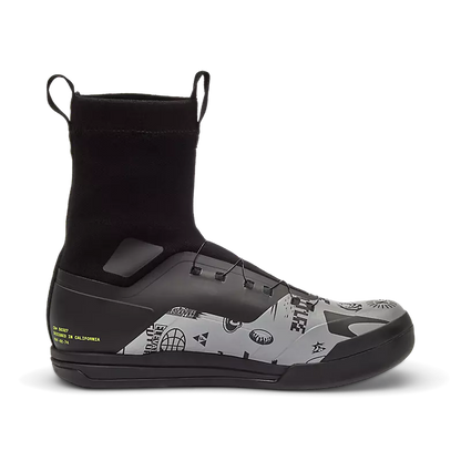 Fox Racing Union All Weather Flat Pedal MTB Shoe - Lunar - Black