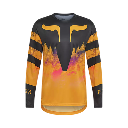 Fox Racing Ranger Long Sleeve MTB Jersey - Kairos - Tangerine