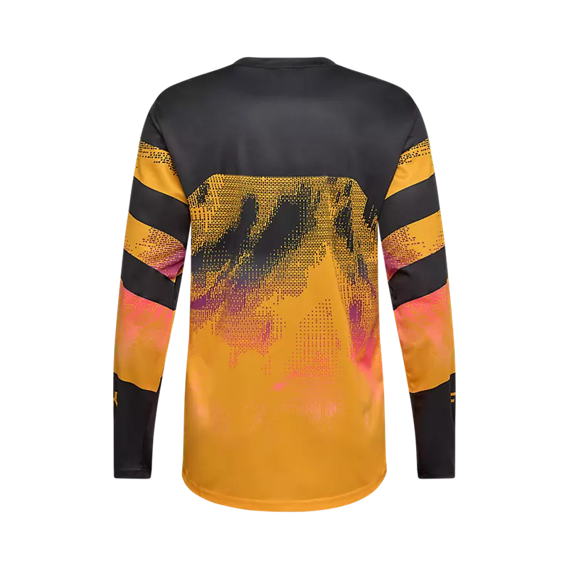 Fox Racing Ranger Long Sleeve MTB Jersey - Kairos - Tangerine