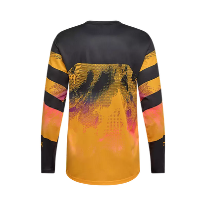 Fox Racing Ranger Long Sleeve MTB Jersey - Kairos - Tangerine