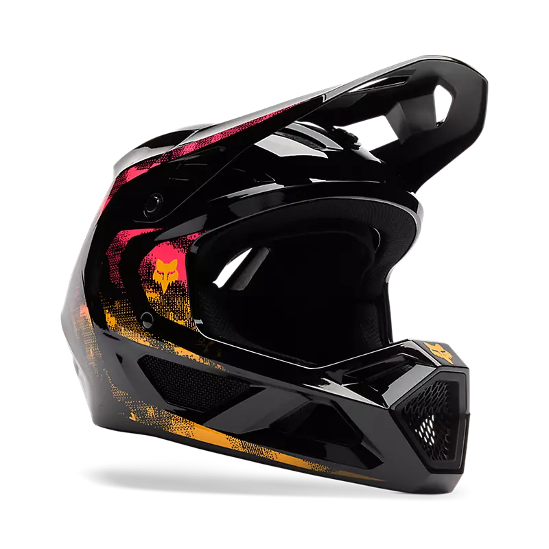 Fox Racing Rampage Full Face Helmet - Kairos - Tangerine