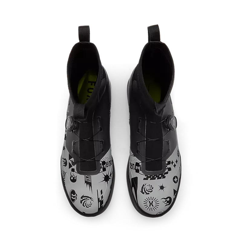 Fox Racing Union All Weather MTB Shoe - Lunar - Black