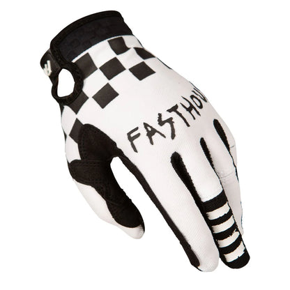 Fasthouse Speed Style Punk Glove - Youth - Black-White-Pink