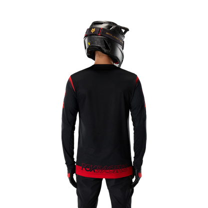 Fox Racing Flexair Long Sleeve MTB Jersey - Goldstone - Black