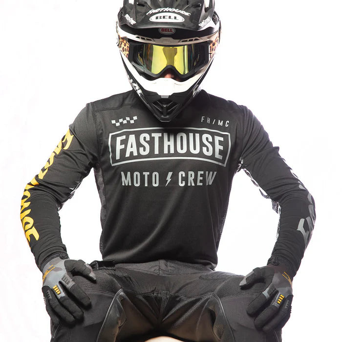 Fasthouse Strike Jersey - Black-Camo
