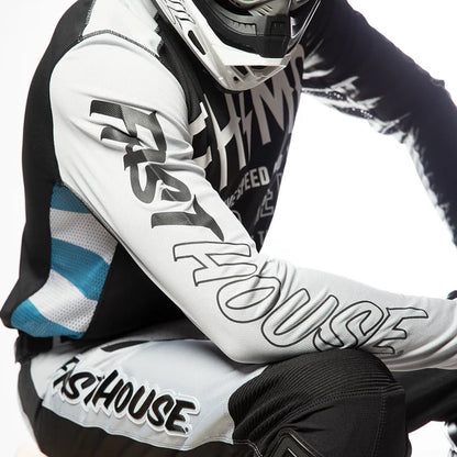 Fasthouse Grindhouse Cypher Jersey - Black-Silver