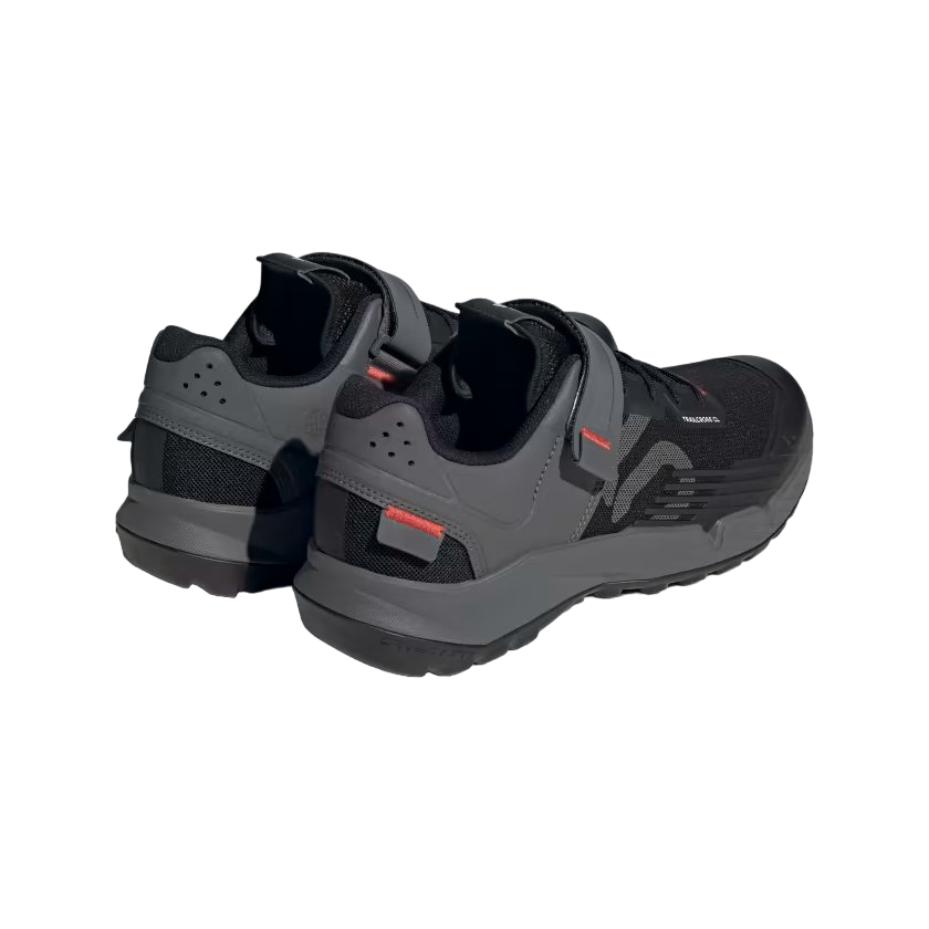 Five Ten Trailcross Clip-In MTB Shoe - Core Black-Gray Three-Red