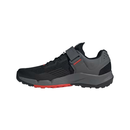 Five Ten Trailcross Clip-In MTB Shoe - Core Black-Gray Three-Red