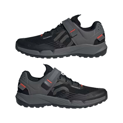 Five Ten Trailcross Clip-In MTB Shoe - Core Black-Gray Three-Red