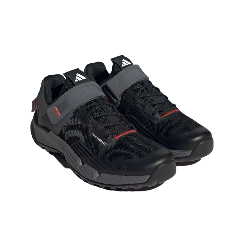 Five Ten Trailcross Clip-In MTB Shoe - Womens - Core Black-Gray Three-Red