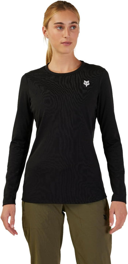 Fox Racing Ranger Dri Release Mid Long Sleeve MTB Jersey - Womens - Black - NLM