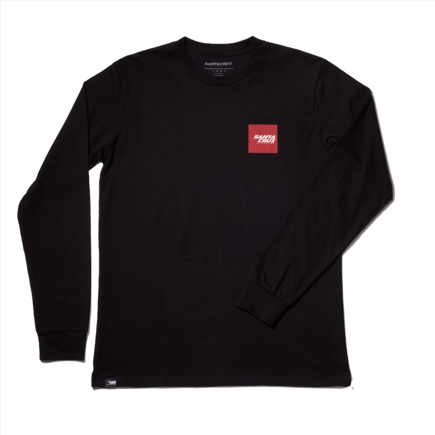 Santa Cruz Squared Up Long Sleeve Tee - Black
