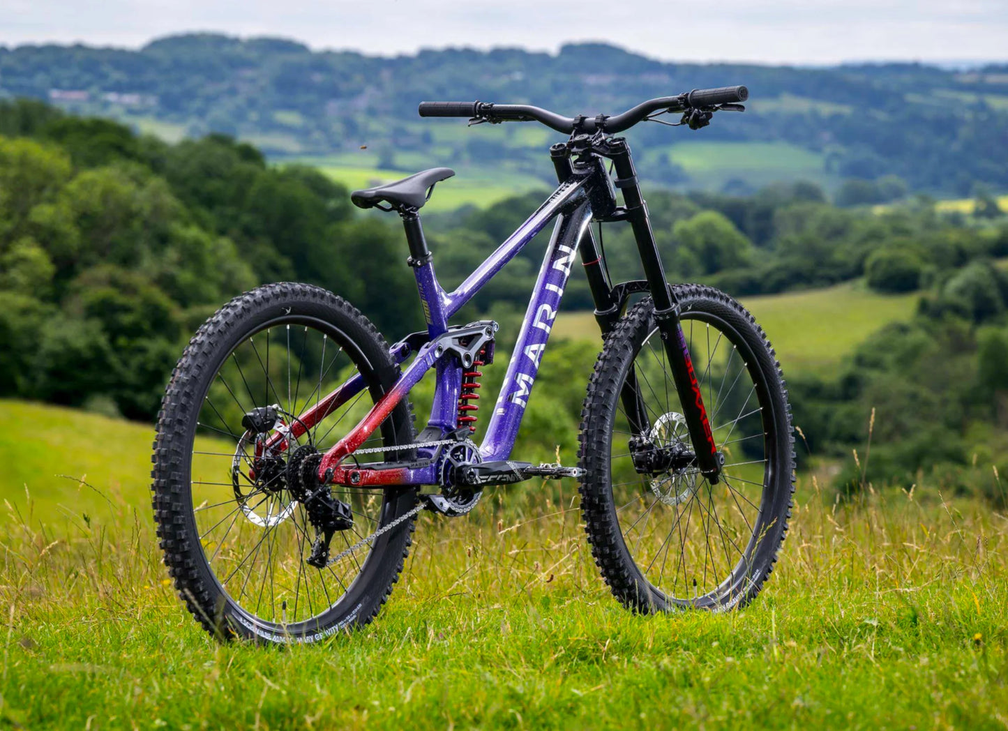 Marin Quake MX - Black-Purple-Red
