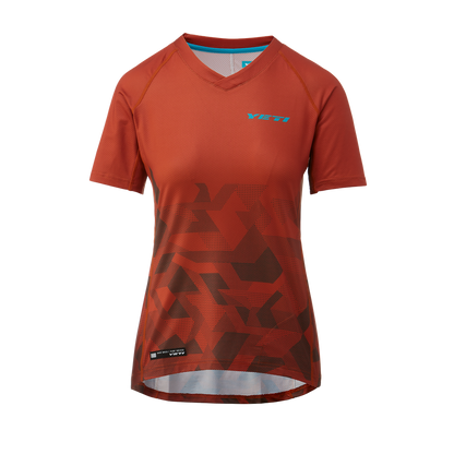 Yeti Enduro Short Sleeve MTB Jersey - Womens - Potters Disruption