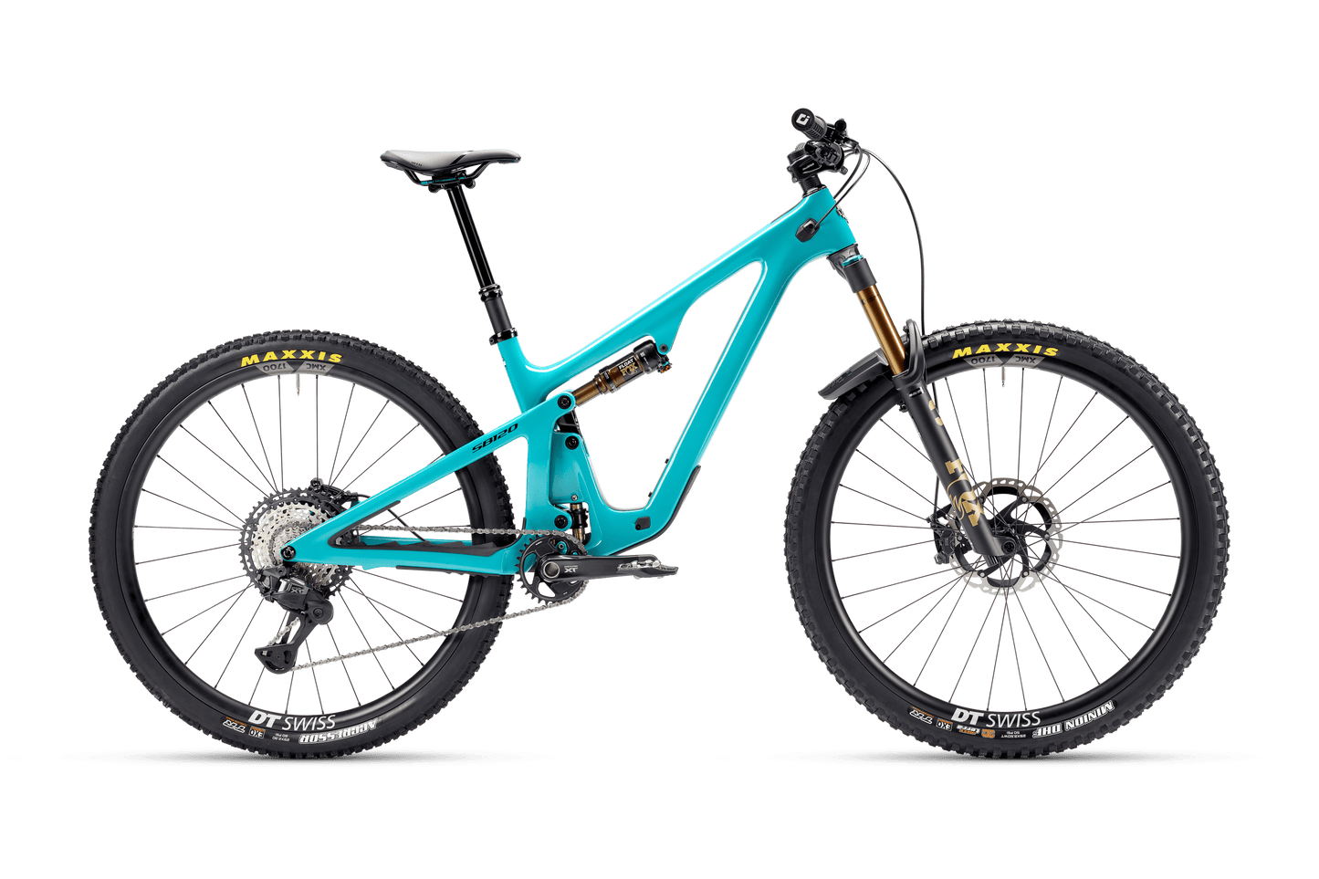 Yeti SB120 T1 29 - XT Di2 - XMC 1700 Carbon Wheels - Turquoise
