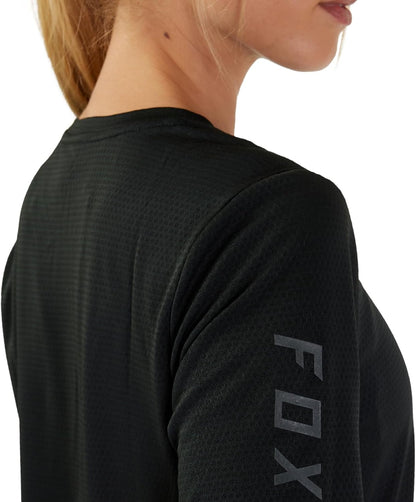Fox Racing Defend Short Sleeve MTB Jersey - Womens - Black - NLM