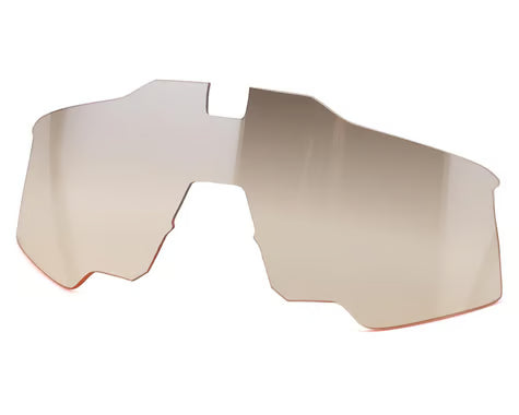 100% Speedcraft Air Replacement Lens - Lowlight - Yellow-Silver