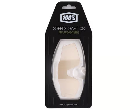 100% Speedcraft XS Replacement Lens - Lowlight - Yellow-Silver