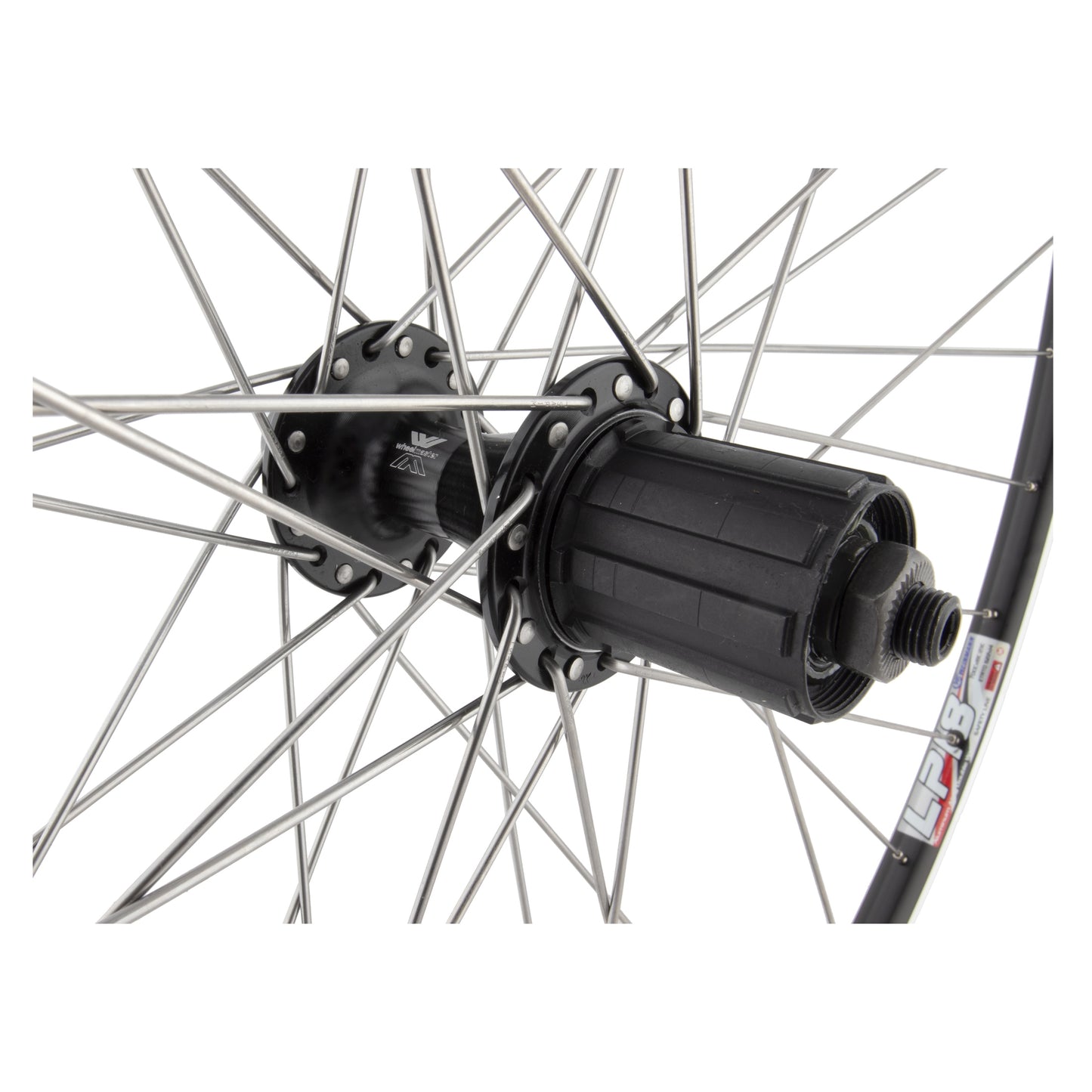 WheelMaster 700c Alloy Double Wall Rear Road Wheel - Rim Brake