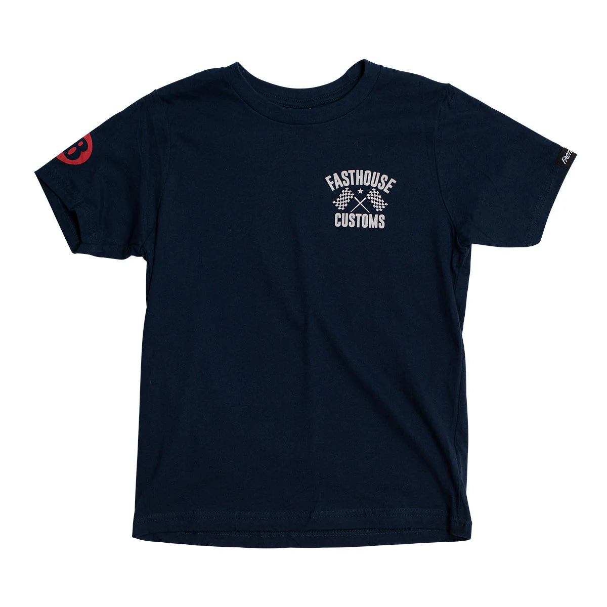 Fasthouse 68 Trick Tee - Youth - Navy