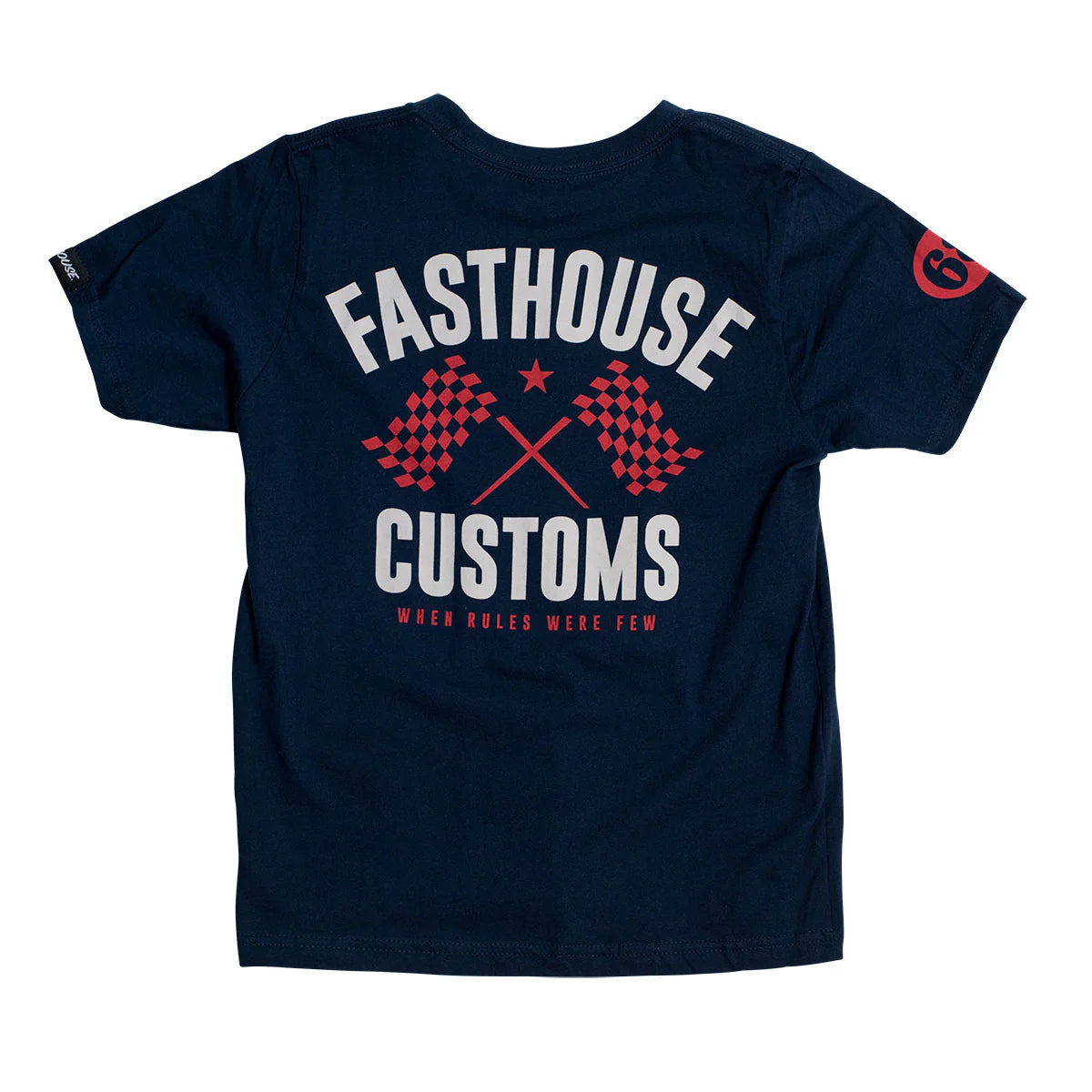 Fasthouse 68 Trick Tee - Youth - Navy