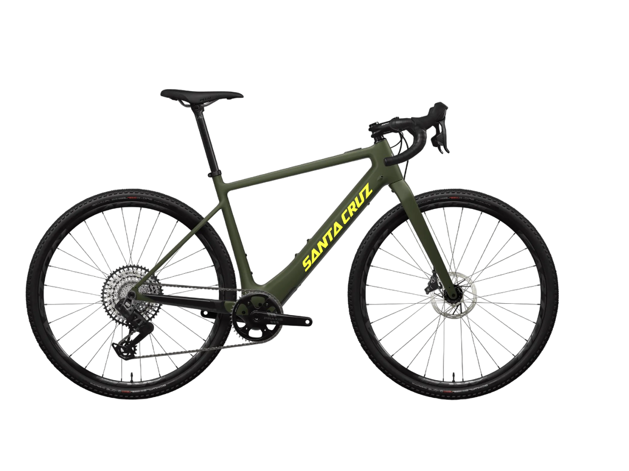 Santa Cruz Skitch CC 700c - GX AXS - Matt Olive Green - Medium - Demo1
