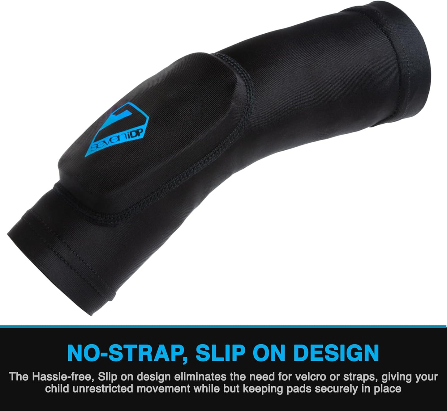 7 iDP Transition Elbow Pad - Kids - Black