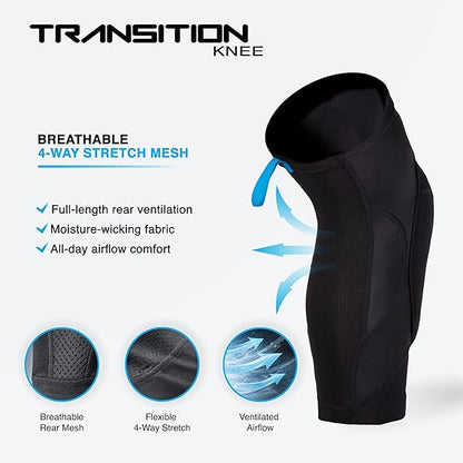 7 iDP Transition Knee Pads - Black