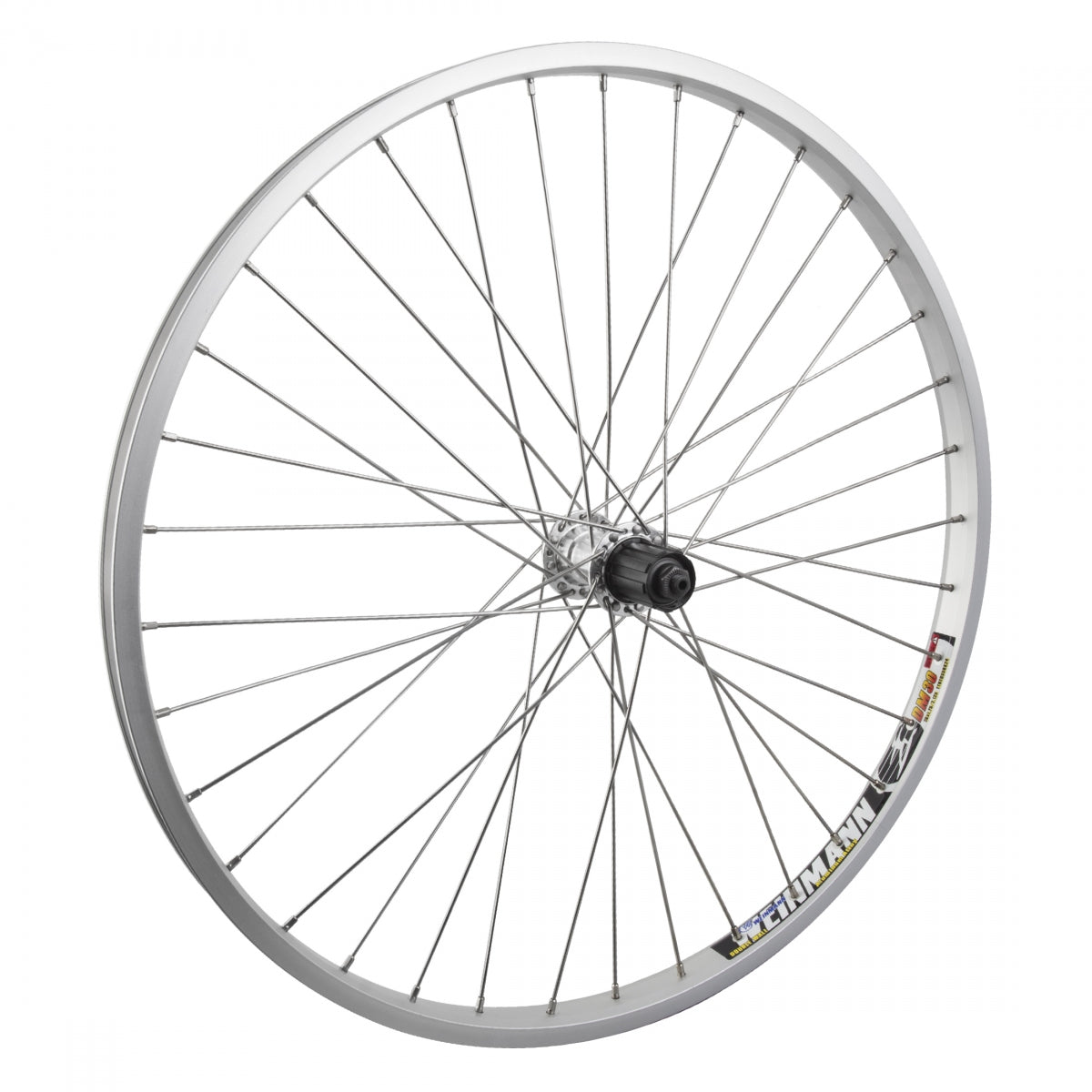 WheelMaster 26" Alloy Mountain Double Wall Wheel - Rear - Silver