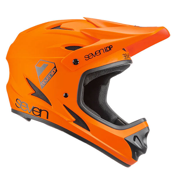 7 iDP M1 Full Face Helmet - Matt Burnt Orange