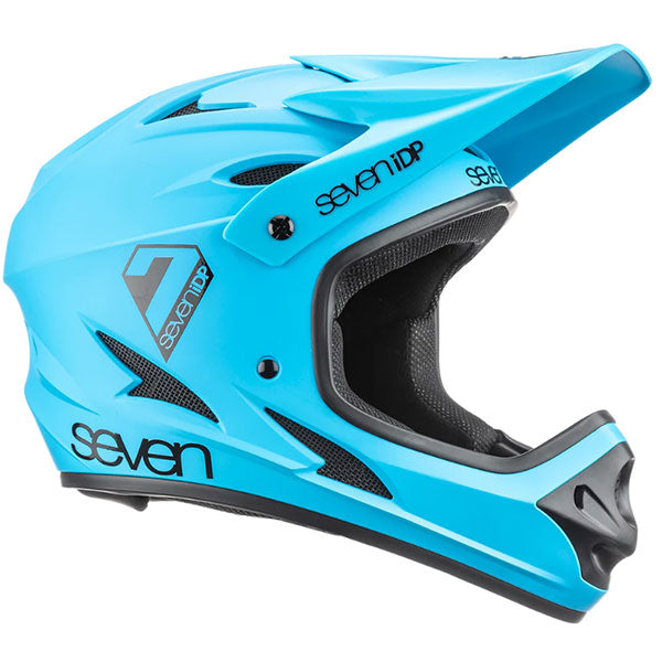 7 iDP M1 Full Face Helmet - Youth - Matt Blue