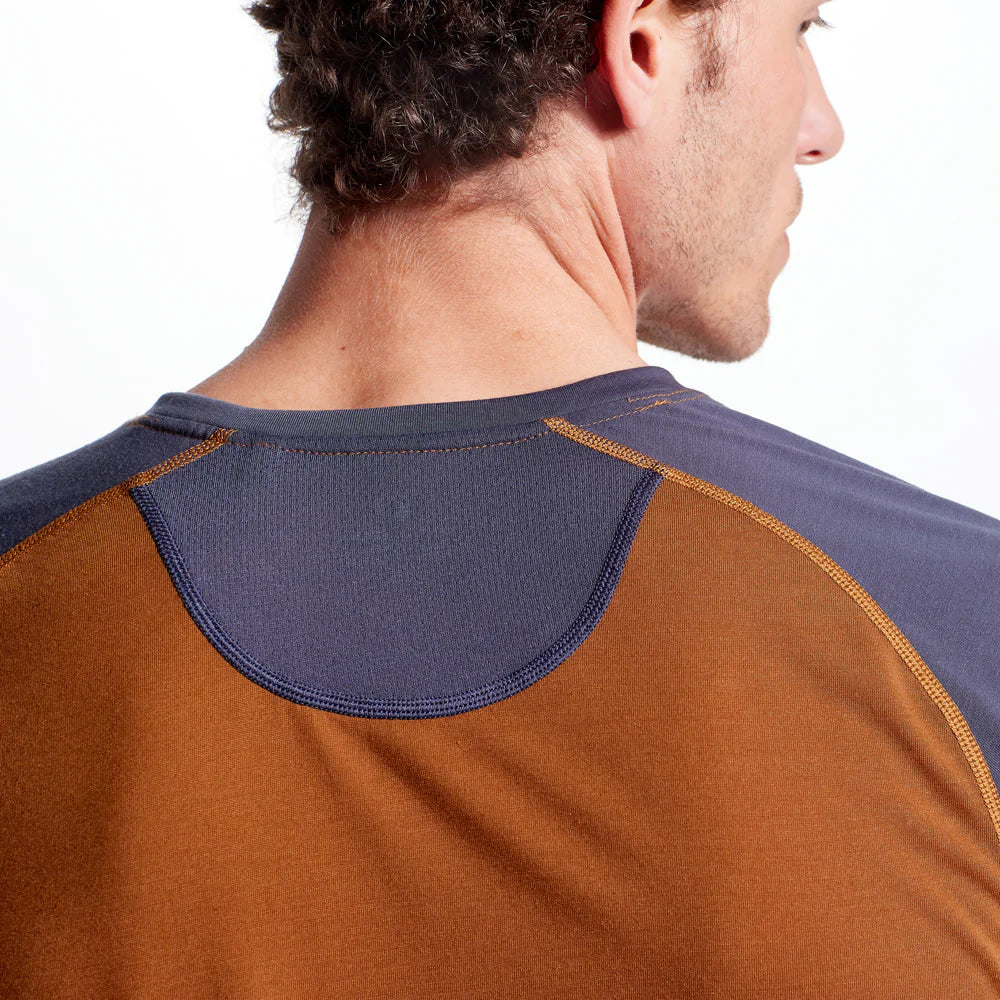 Pearl Izumi Canyon Short Sleeve MTB Jersey - Saddle-Dark Ink