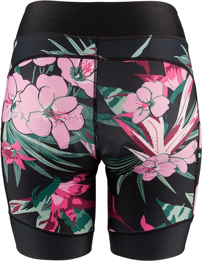 Louis Garneau Neo Power Art Motion 7 Cycling Short - Womens - Black Flower