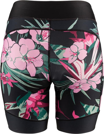 Louis Garneau Neo Power Art Motion 7 Cycling Short - Womens - Black Flower