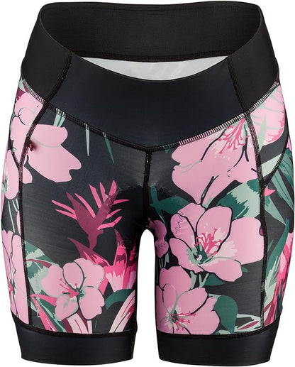 Louis Garneau Neo Power Art Motion 7 Cycling Short - Womens - Black Flower