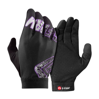 G-Form Temp MTB Glove - Youth - Black-Purple