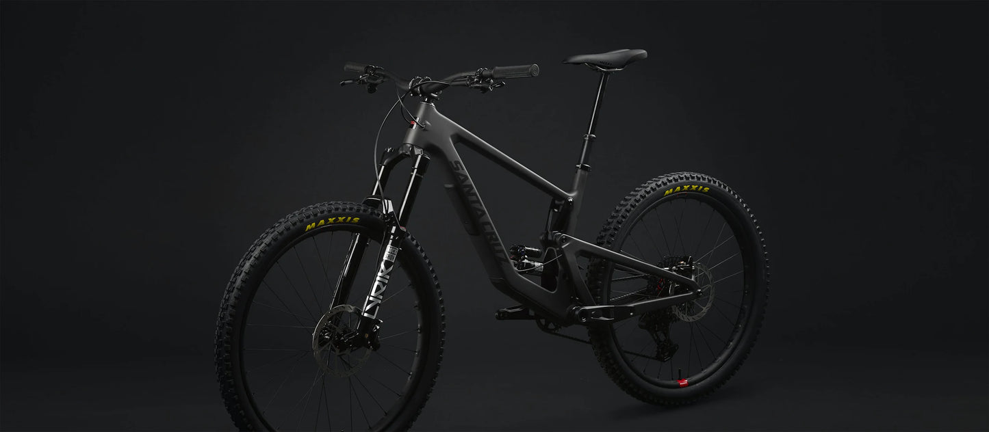 Santa Cruz Bronson Carbon MX - GX AXS - Matt Dark Matter - 2024