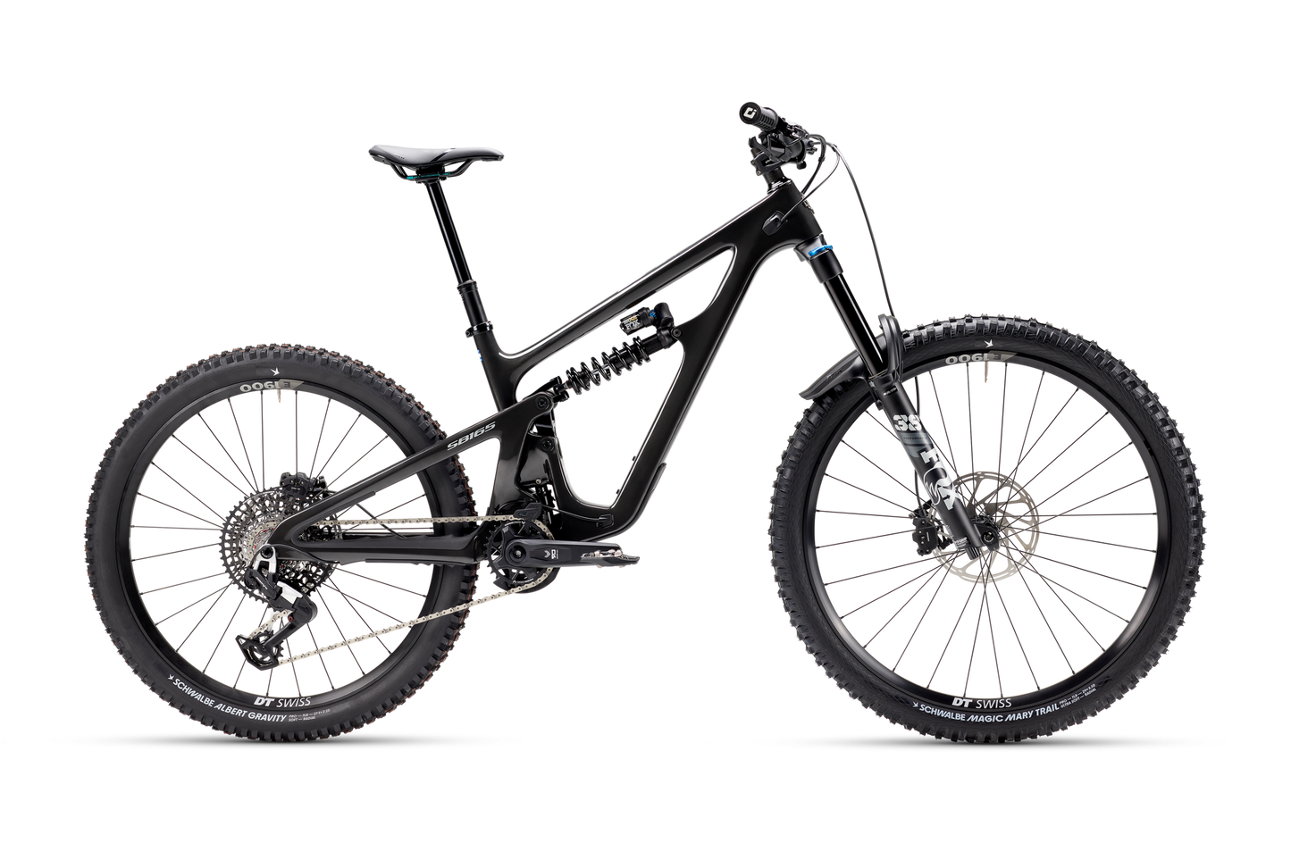 Yeti SB165 C2 MX - Eagle 90 - Fox Factory - Raw Gloss