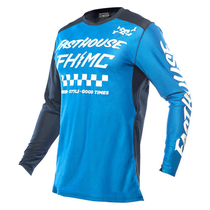 Fasthouse Air Cooled Elrod Glory Jersey - Electric Blue